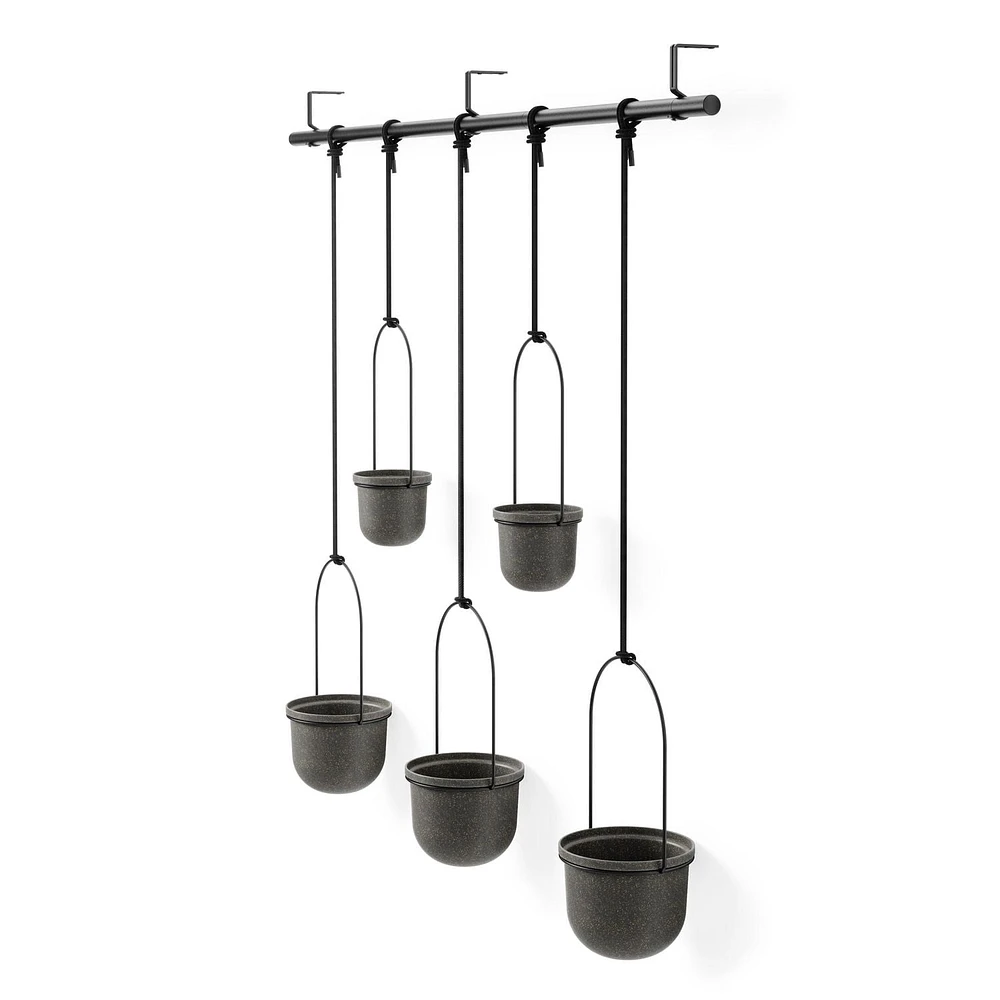 Umbra - Jardinière suspendue Triflora, lot de 5