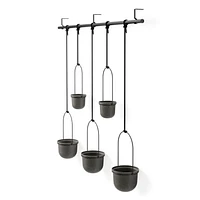 Umbra - Jardinière suspendue Triflora, lot de 5