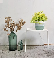 Cache-pot losangé ombré de 20,3 cm Pot de fleur