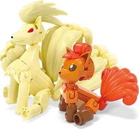 MEGA Pokémon Coffret Évolution Goupix (145 pièces), 2 figurines Âges 7+