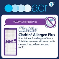 Bionaire Allergen Remover True Hepa 99.97% Whole Home Air Purifier