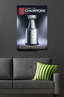 NHL Florida Panthers - 2024 Stanley Cup Team Logo Wall Poster, 22.375" x 34"