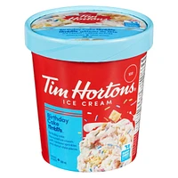 Tim Hortons Birthday Cake Timbits Ice Cream 500mL, Made with 100% Canadian Dairy