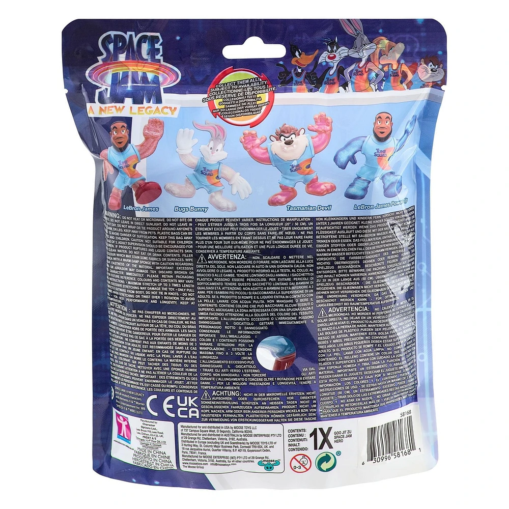 Héros élastique Space Jam, 5 po – Taz