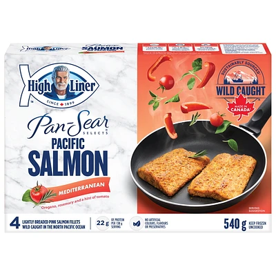 High Liner Pan-Sear Selects Mediterranean Wild Pacific Salmon, 540 g