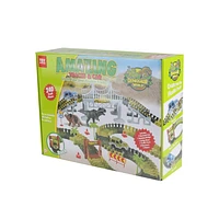 Jeu de Voitures de Piste de Course de 240 Pièces
