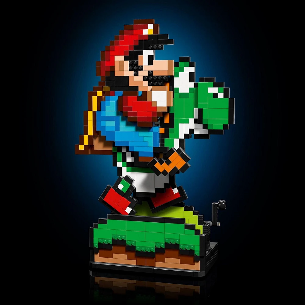 LEGO Super Mario Super Mario World: Mario & Yoshi, Nintendo Figure, Collectible Set for Adults, 71438