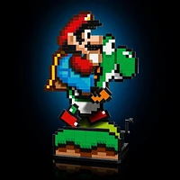 LEGO Super Mario Super Mario World: Mario & Yoshi, Nintendo Figure, Collectible Set for Adults, 71438