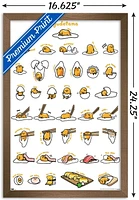 Gudetama - Grid Wall Poster, 14.725" x 22.375"