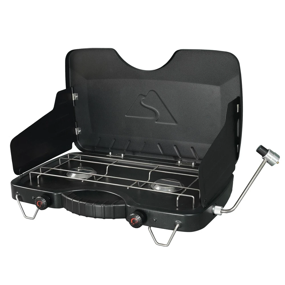 Ozark Trail 2 Burner Propane Gas Camp Stove, GCT2208WB-C