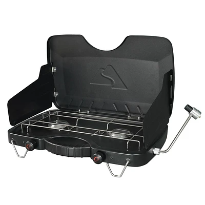 Ozark Trail 2 Burner Propane Gas Camp Stove, GCT2208WB-C