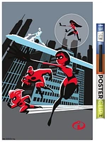 Disney Pixar The Incredibles 2 - Artistic Wall Poster, 22.375" x 34"