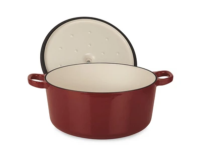 Cuisinart 4.4 Qt (4.1L) Round Casserole with Self-Basting Cover - CIB644-24CRC