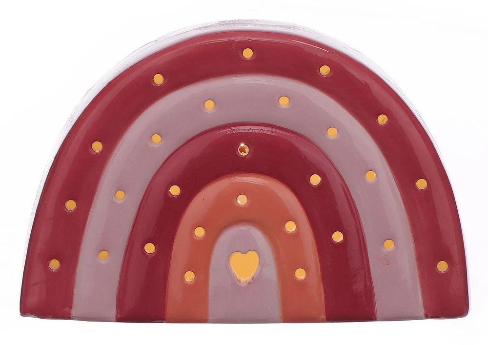 Valentine's Day Ceramic Rainbow