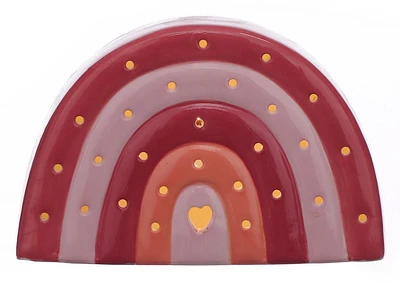 Valentine's Day Ceramic Rainbow