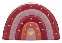Valentine's Day Ceramic Rainbow
