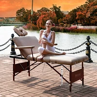Ensemble professionnel table de massage portative Del Ray Salon “Therma-Top”™ de Master 30 po (76,2 cm)
