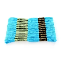 DMC Cotton 6 Strand Floss 8m - Blue, 6 Strand