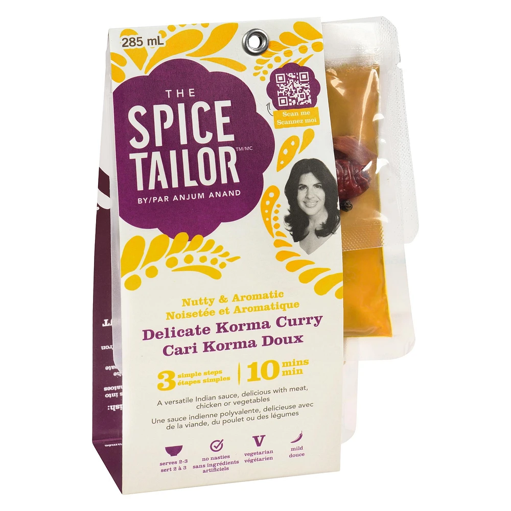 DELICATE KORMA CURRY 285 ml, nutty & aromatic