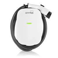 80 Amp Level 2 Electric Vehicle Charging Station with Wi-Fi in White