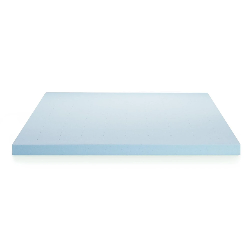 Sur-matelas en mousse à mémoire de forme Lucid de 3 pouces, infusé de gel