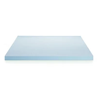 Sur-matelas en mousse à mémoire de forme Lucid de 3 pouces, infusé de gel