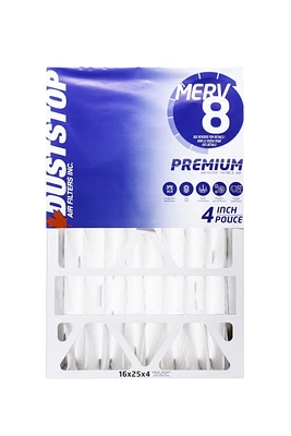 16x25x4 MERV 8 3PK Filtre à air