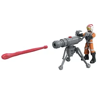 Star Wars Mission Fleet, Luke Skywalker et chasseur X-wing, classe stellaire, figurine de 6 cm avec véhicule, jouet pour enfants, dès 4 ans