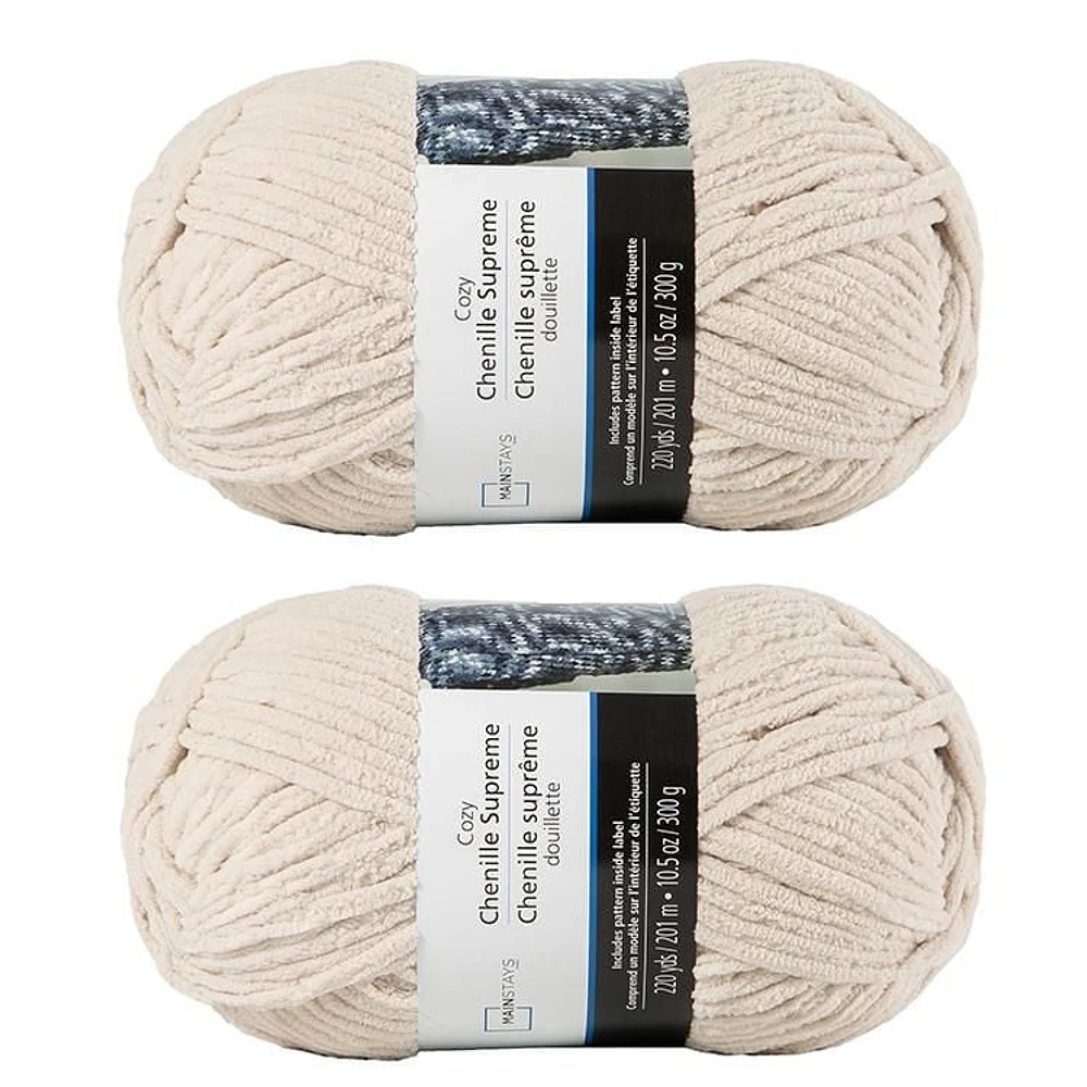 2 Pack cozy supreme polyester Beach yarn