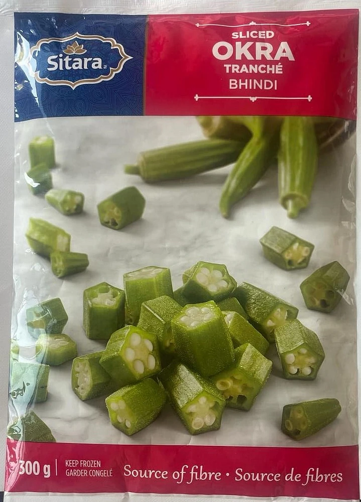 Sitara Sliced Okra, 300 g