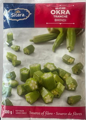 Sitara Sliced Okra, 300 g