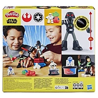 Play-Doh Star Wars Squish & Slice Lightsabers 4 Inch Action Figure Set, Ages 4 and up