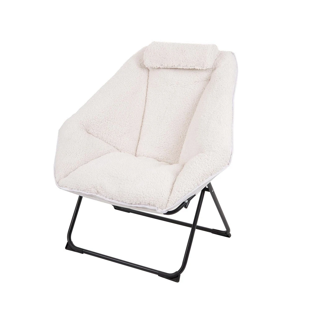 Chaise hexagonale rembourrée