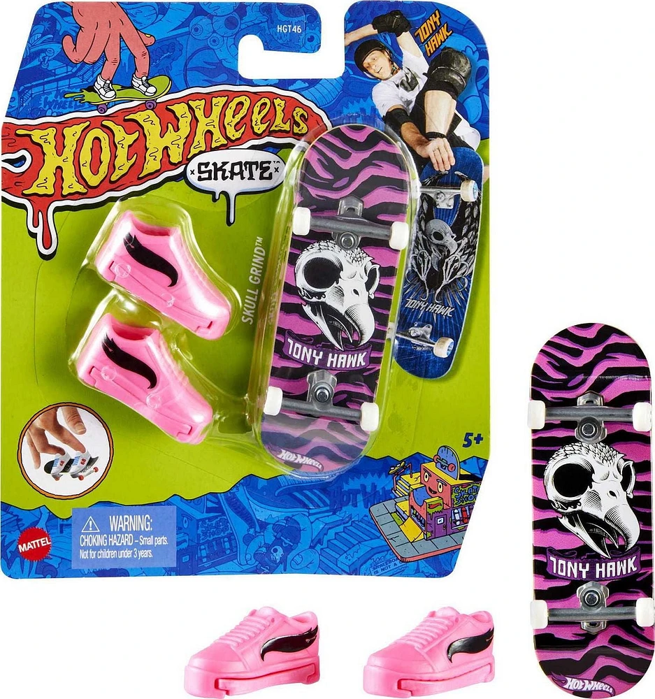 Hot Wheels Skate Planche à roulettes pour doigts et chaussures