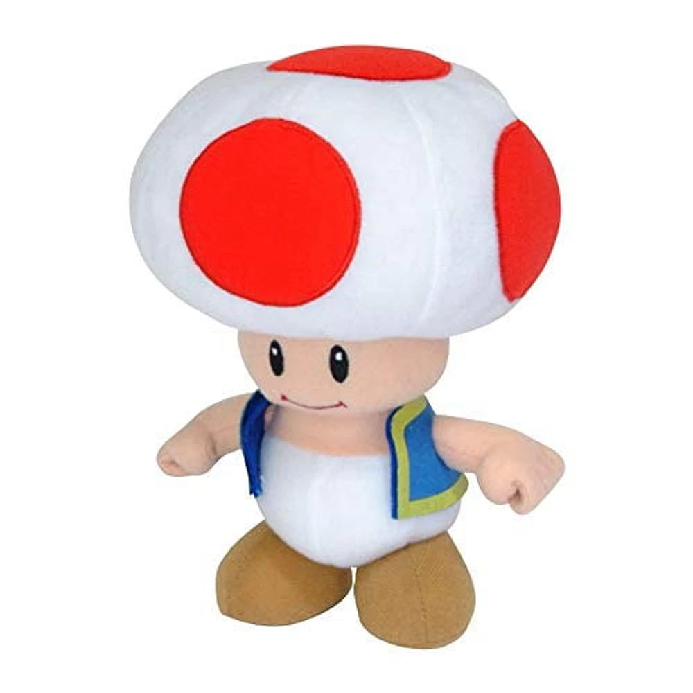 Red Toad 8" Plush