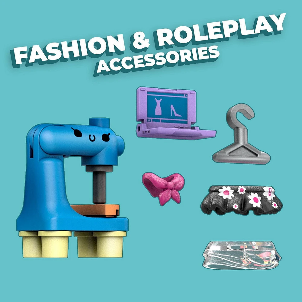 Mini-poupée Mega Construx Barbie Designer