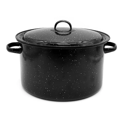 Starfrit Marmite avec Support à Bocaux et Couvercel 12,3L/13Q Chaudron