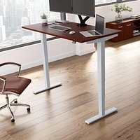 Bureau assis-debout électrique à hauteur réglable 60L x 30P Move 40 Series de Bush Business Furniture, blanc