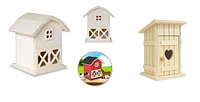 DIY Wood Asst Barn/Outhouse