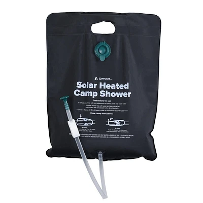 Coghlan's Camp Shower, Solar-heated shower stores water for 3-4 showers.