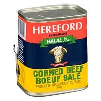 Boeuf Salé HALAL Hereford 340g.  Certifié HALAL.
