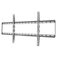 Techly 42" to 80" Slim Fixed LCD/LED TV Wall Mount - VESA up to 800x400 mm - Holds up to 60 kg - Black