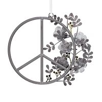 Décoration Hallmark de Noël (Signe de la paix, Signature, en métal)