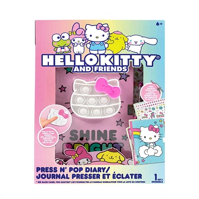 Journal Presser et éclater Hello Kitty et ses amis Fourchette d’âge : 6+