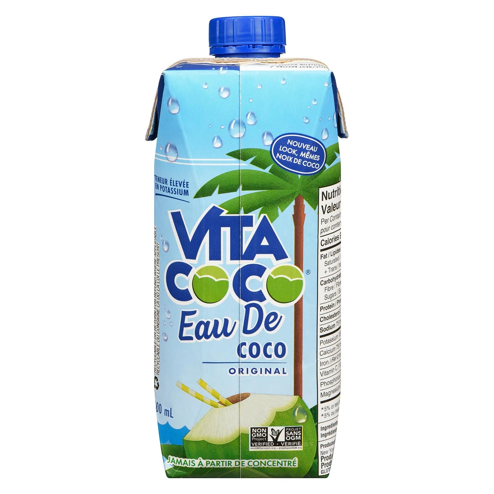 Vita Coco Pure Coconut Water, 500 mL