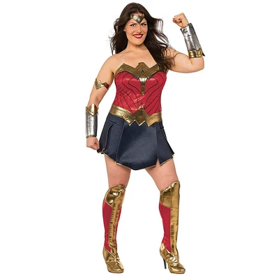 Justice League Wonder Woman Plus Women's Costume