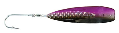 Hot Spot A4-093R Apex Leurre de pêche à la traîne 4", hameçon Siwash 4/0, noir/violet Apex Leurre de pêche, noir/vio