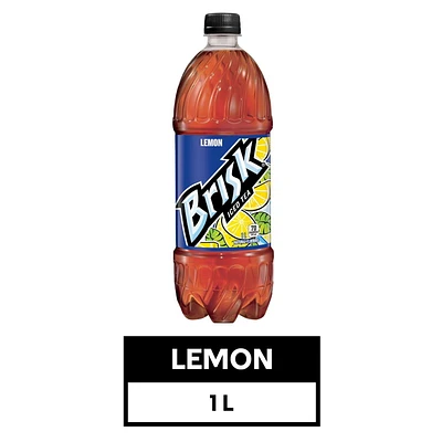 Brisk Lemon Iced Tea, 1L Bottle, 1L