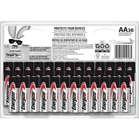 Energizer MAX AA Batteries (38 Pack), Double A Alkaline Batteries, Pack of 38 batteries