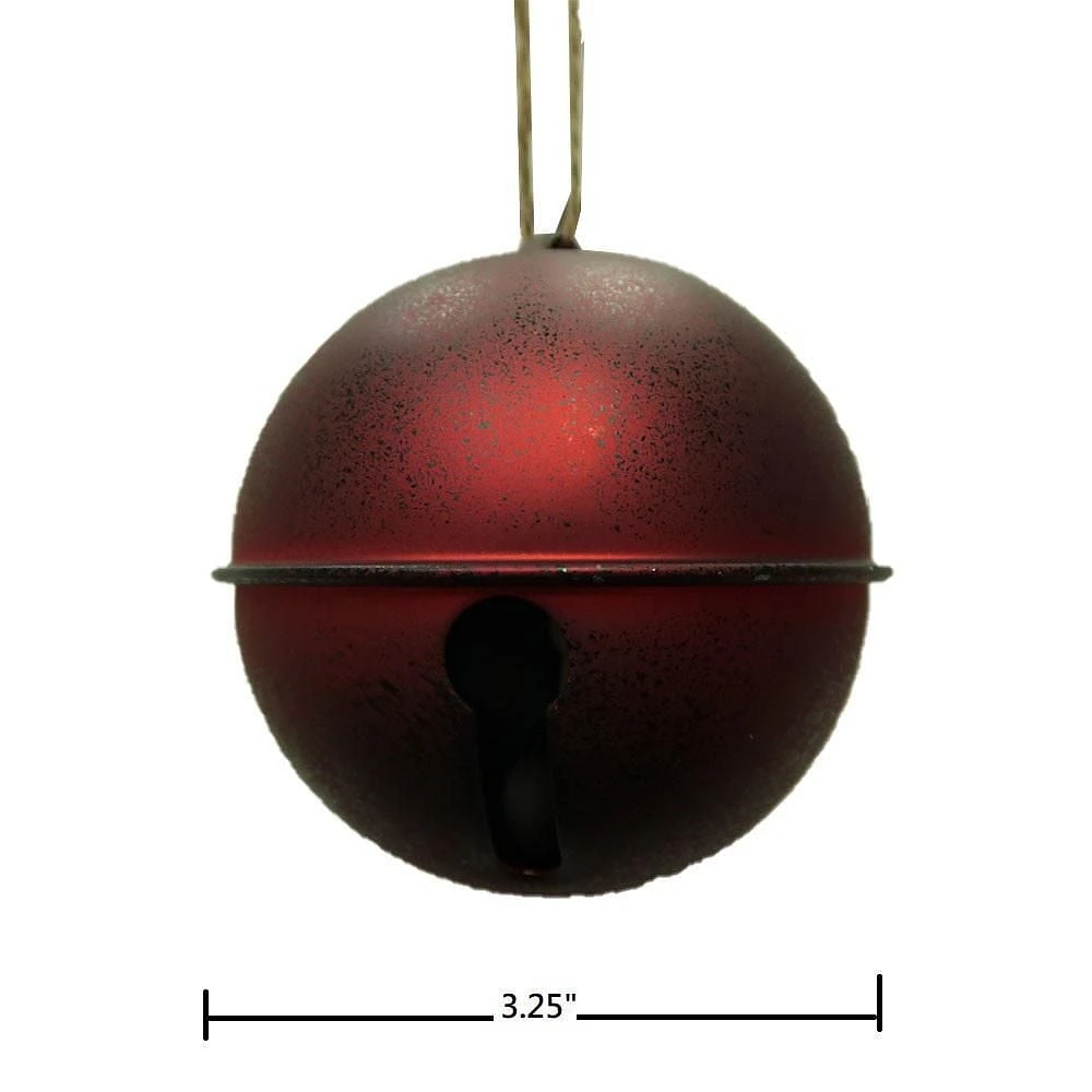 RED JINGLE BELL ORNAMENT